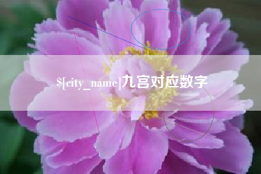 连云港九宫对应数字