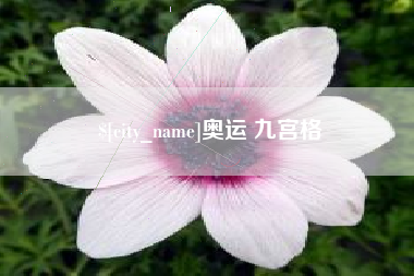 连云港奥运 九宫格