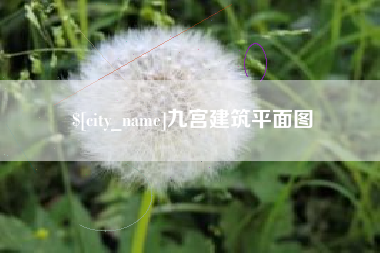 连云港九宫建筑平面图