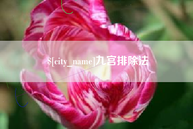 连云港九宫排除法