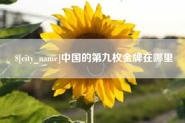 连云港中国的第九枚金牌在哪里