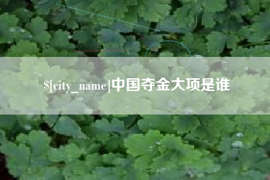 连云港中国夺金大项是谁