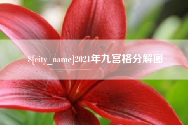 连云港2021年九宫格分解图