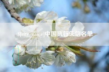 连云港中国执行失信名单