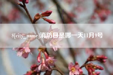 连云港消防日是哪一天11月9号