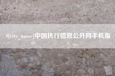 连云港中国执行信息公开网手机版
