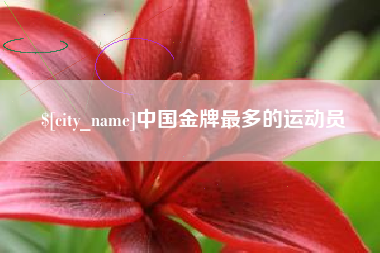 连云港中国金牌最多的运动员