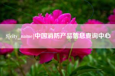连云港中国消防产品信息查询中心