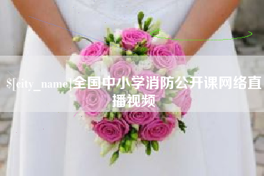 连云港全国中小学消防公开课网络直播视频