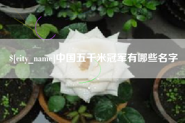 连云港中国五千米冠军有哪些名字